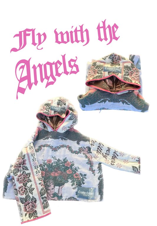 FLY WITH THE ANGELS PONCHO